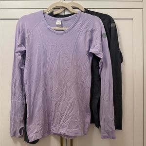 2 TKEQ long sleeved riding shirts
